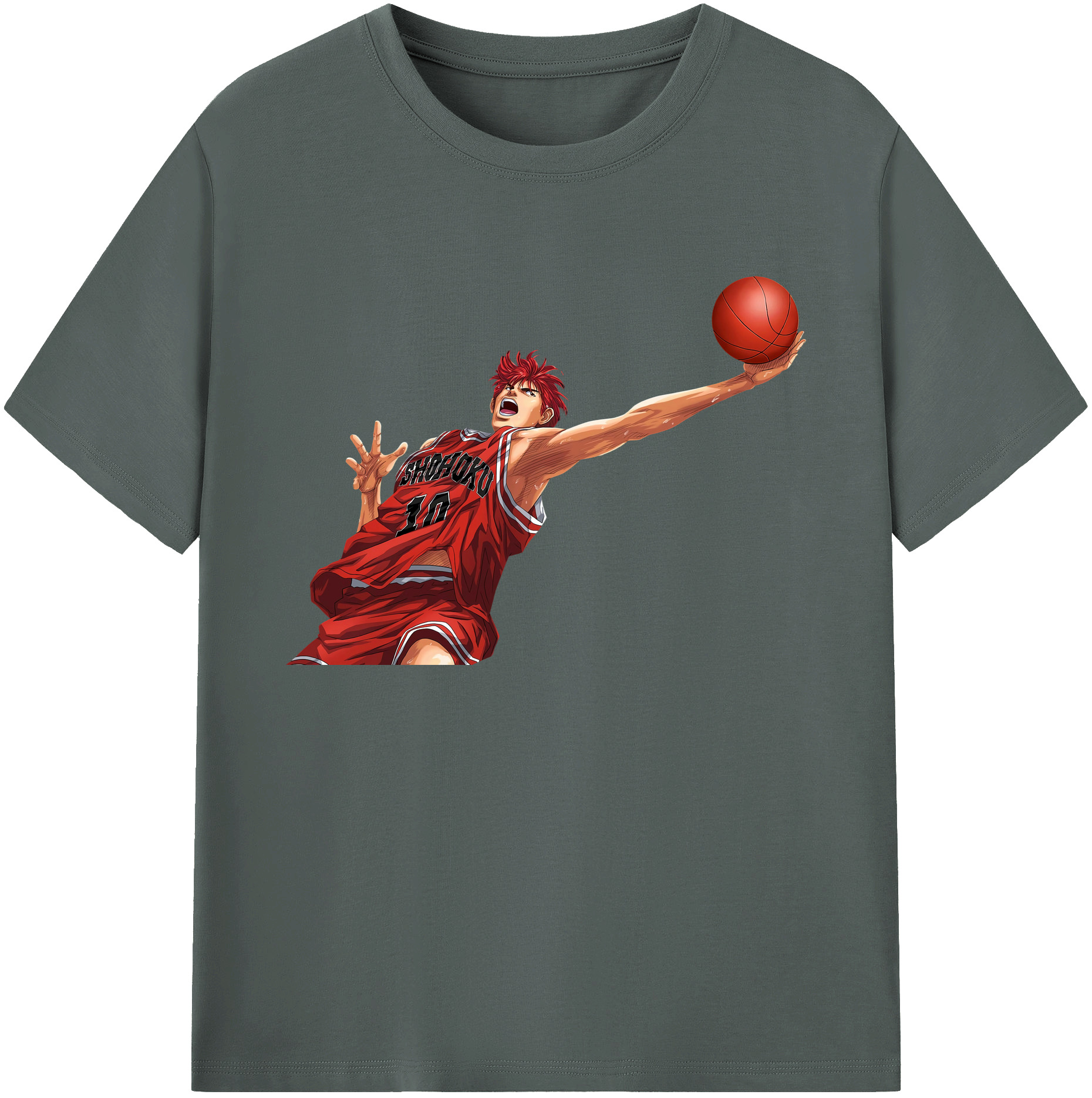 （画像用） SLAM DUNK／スラムダンク 綿100％ メンズ半袖Tシャツ｜肌触りやわらか＆通気性